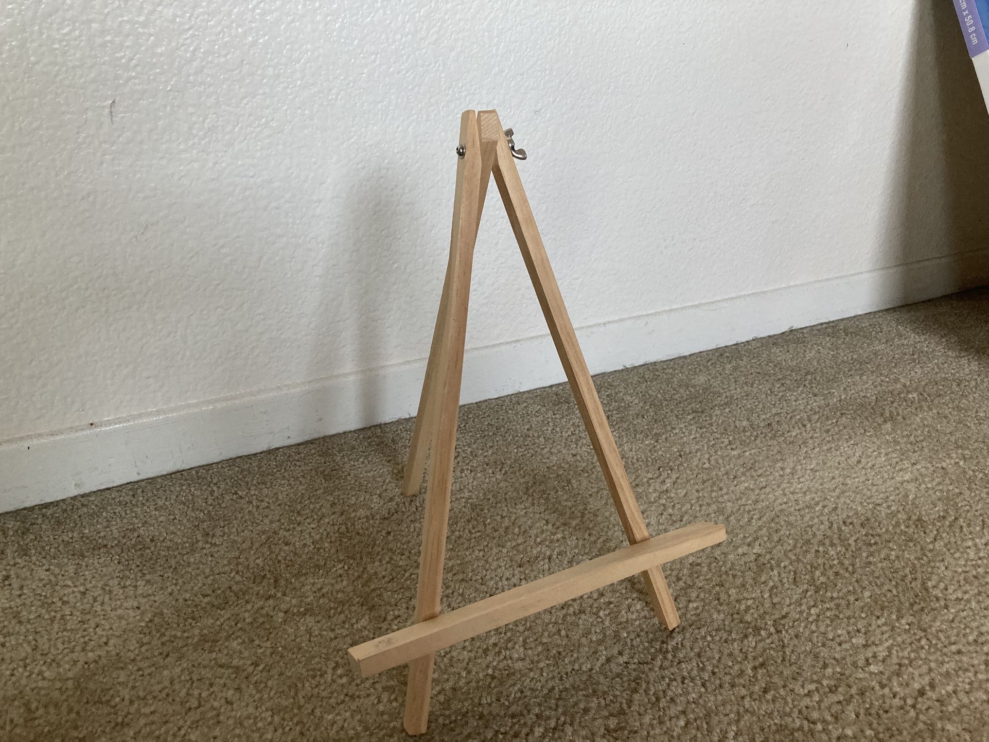 Tiny A Frame Wood Easel
