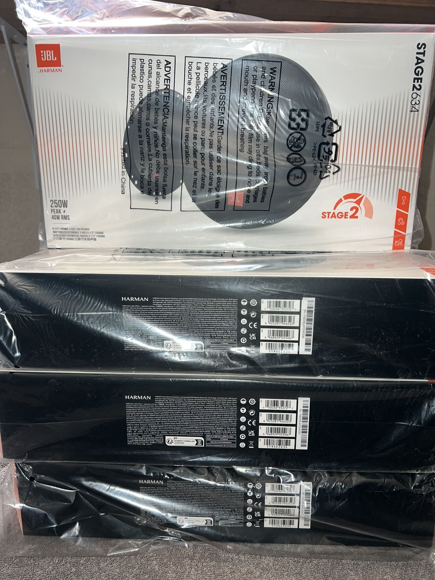 JBL 6.5 Stage 2 Door Speakers