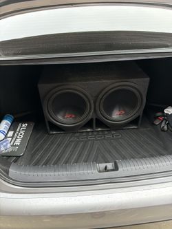 2 12” Alpine Rtype Subs In Probox
