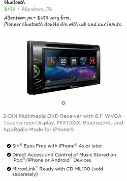 Pioneer bluetooth radio