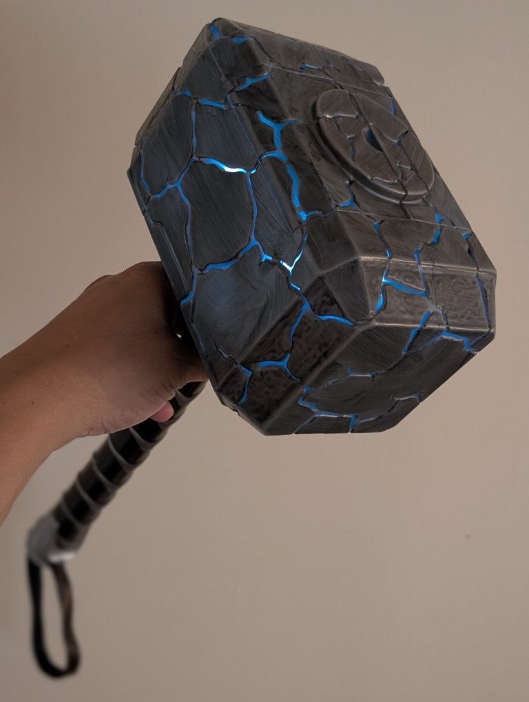 Mighty Thor's Hammer Mjolnir Light Up Drink Holder