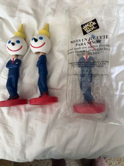 Three Jack In The Box Bobble Head