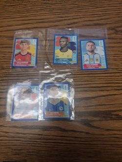 Panini stickers ARG 5 ESP 2
