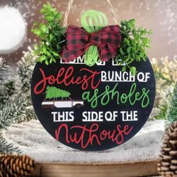 National Lampoon's Holiday Decor Wooden Wreath