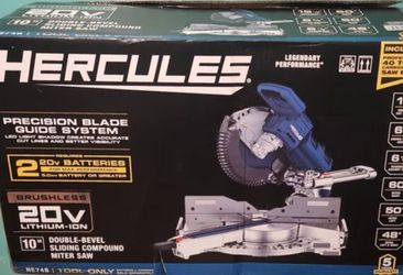 Hercules 20v miter saw brand new  $100
