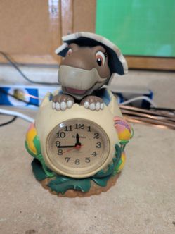 Land before Time Armitron Dinosaur Egg Novelty Alarm Clock