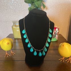 Turquoise Sterling Silver Necklace