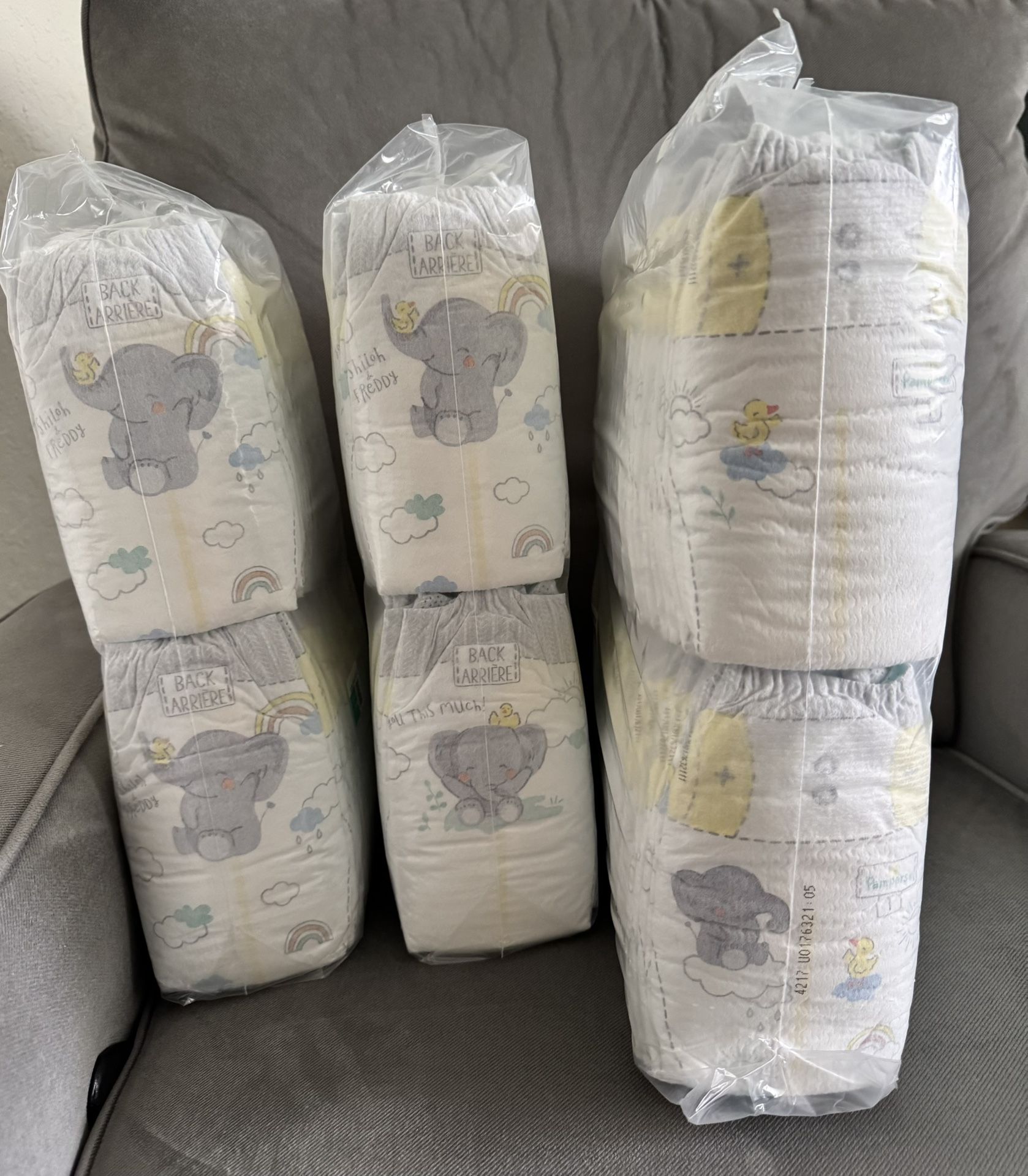 Size One Pampers Diaper