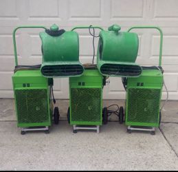 Water damage drying system