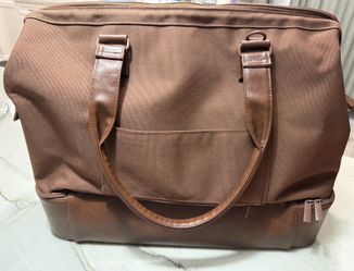 Beis - The Weekender  in Maple luggage