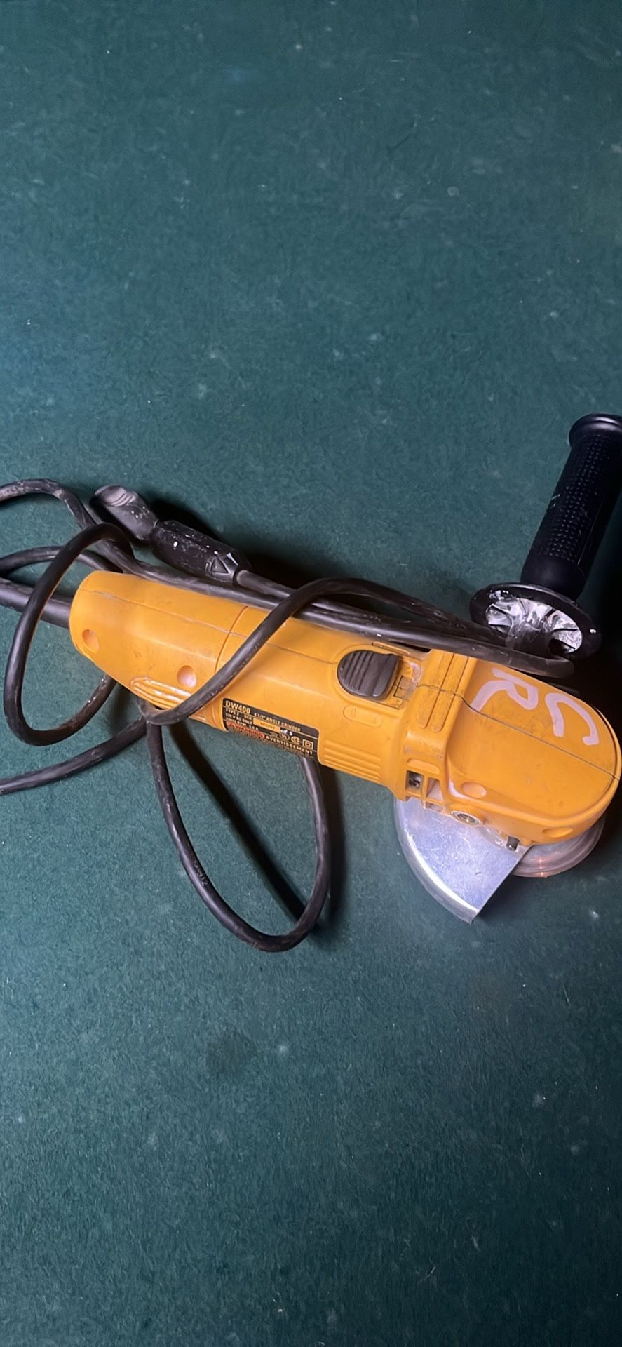 Dewalt dw 4 1/2 angle grinder