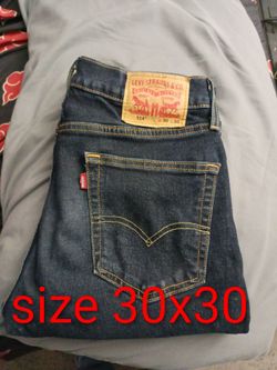 Men's Levi's 514 Dark Wash Jeans