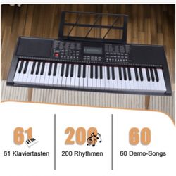 Glarry GEP-108 61-Key Portable Keyboard