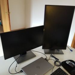 Two Dell Montiors