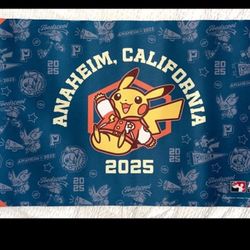 Exclusive Pokemon Worlds 2025 Pikachu Varsity Playmat