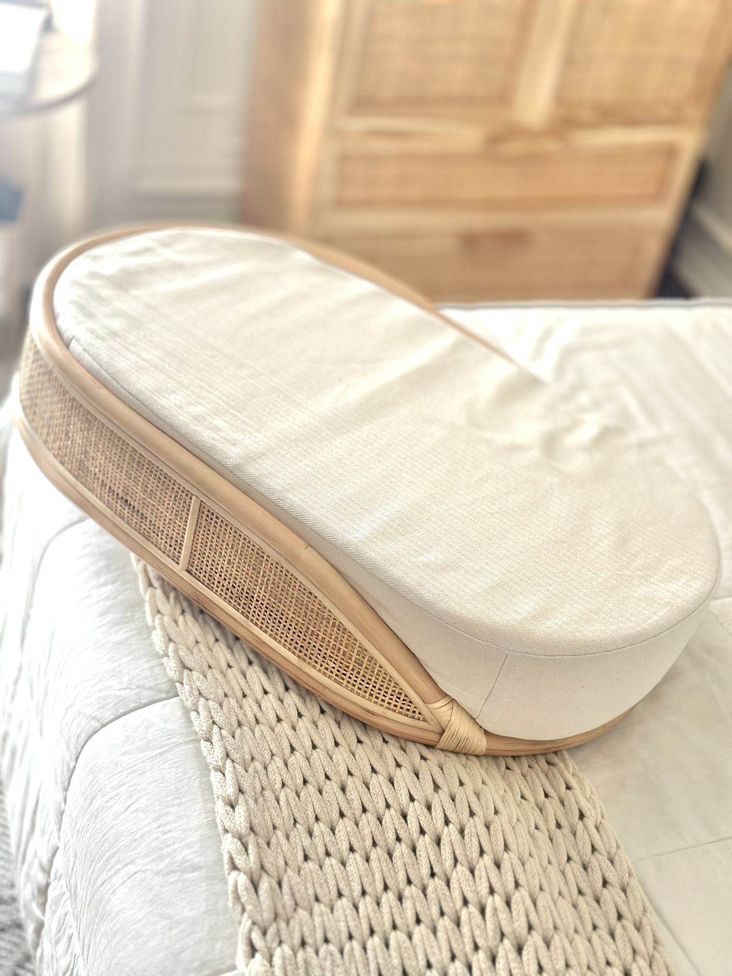 RATTAN BABY CHANGING STATION (100% New)