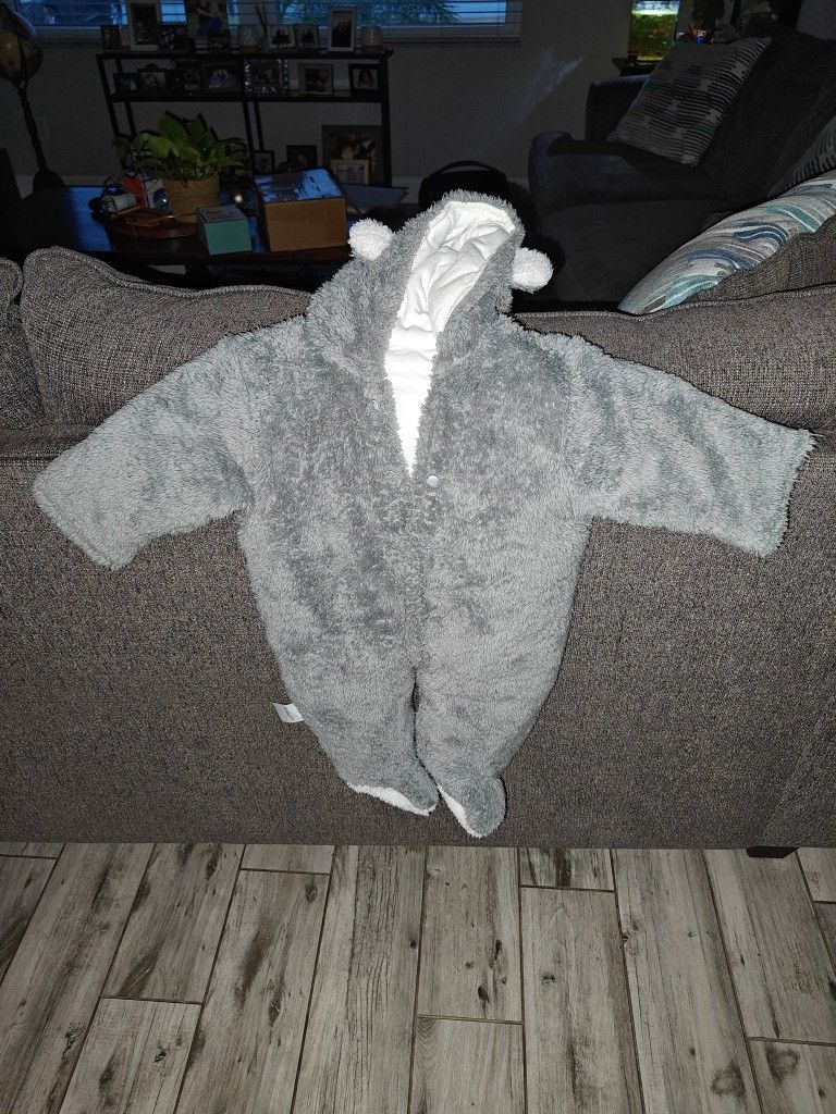 Baby 6-9 Warm Bunting Suit- Jacket 