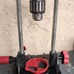 Milescraft DrillMatePRO-Heavy-Duty Portable Drill Press, ½ in. Keyed Chuck, Drill Guide Jig, Drill Any Angle Between 0° and 60°