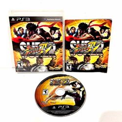 Super Street Fighter IV (Sony PlayStation 3, 2010) PS3 Complete TESTED CIB
