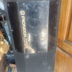 Pioneer Model TS-WX100BP 300 Watt 4 Ohm Car Subwoofer Speaker