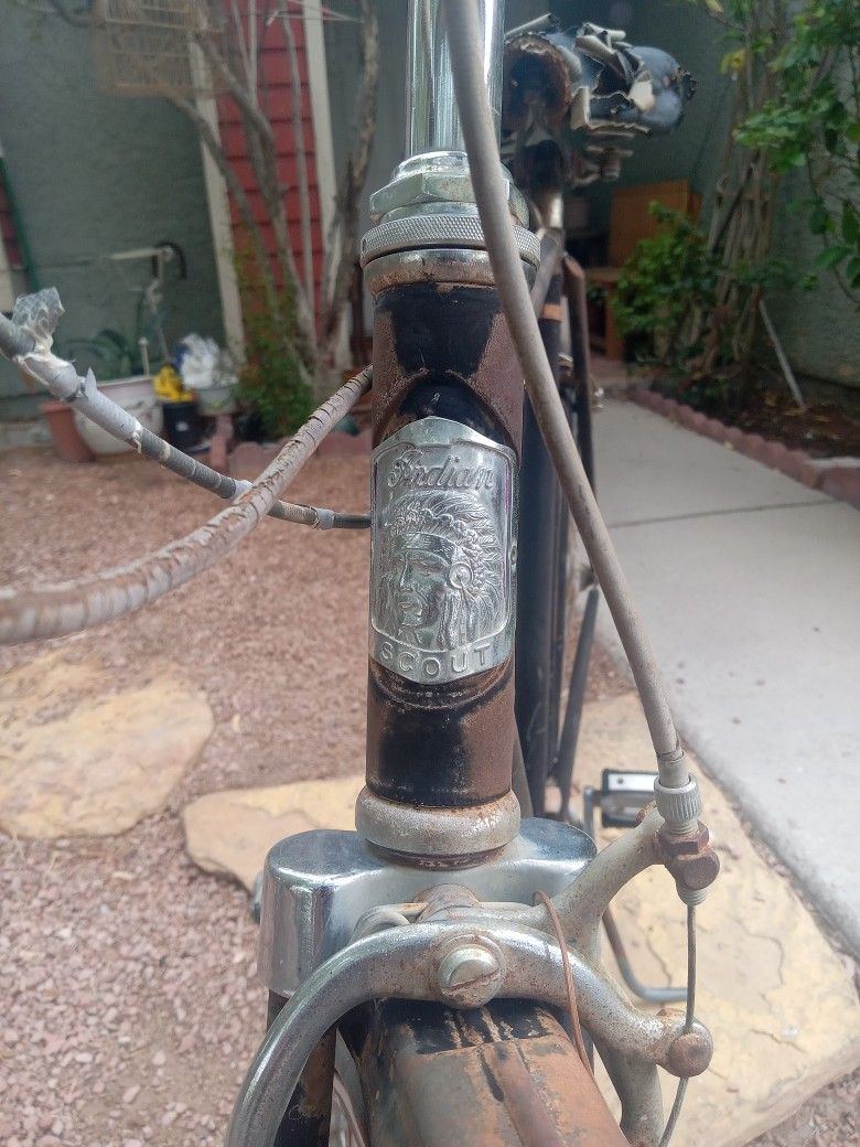 1950's INDIAN SCOUT bicycle for Sale in Las Vegas, NV OfferUp