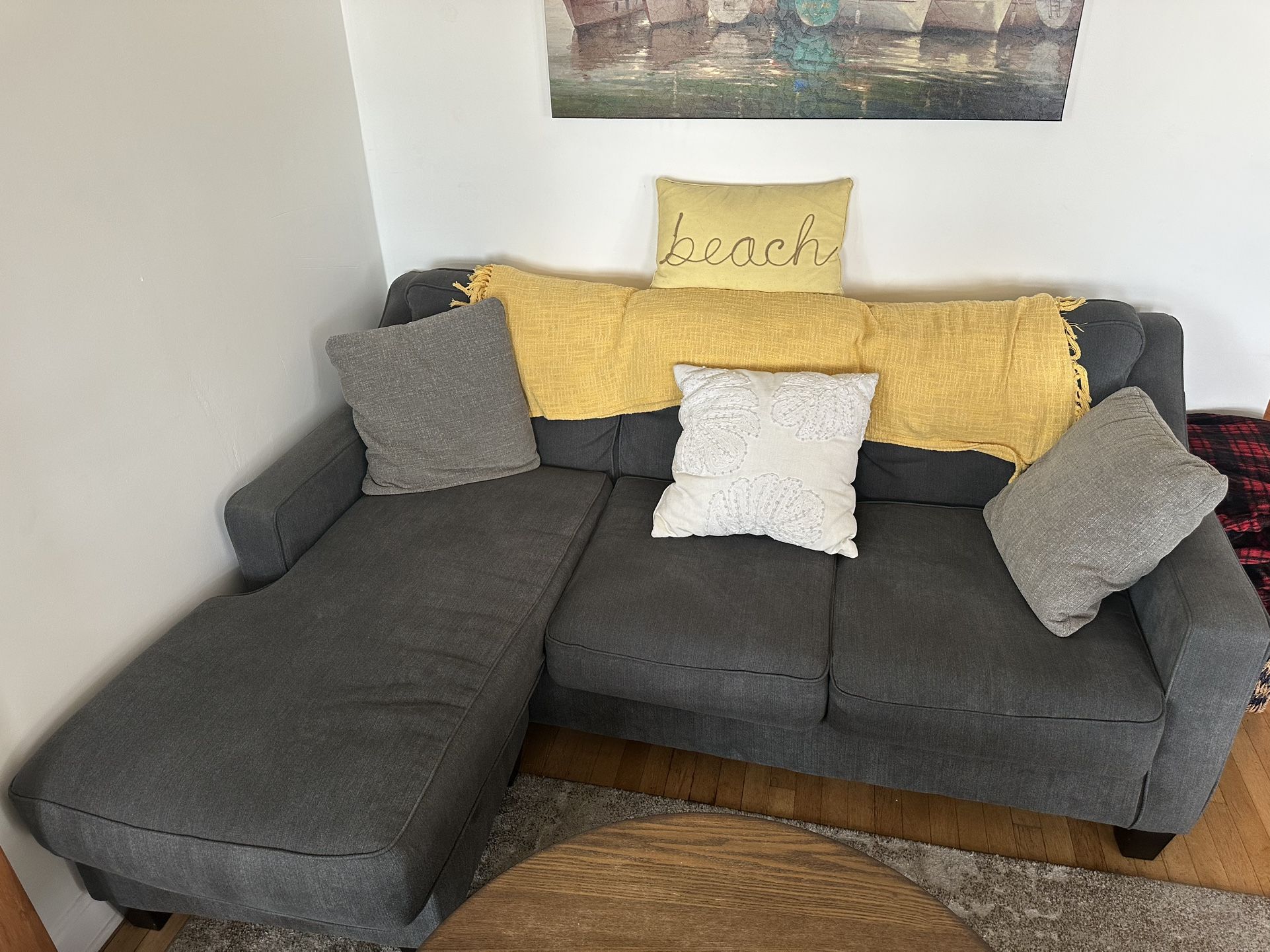 Grey Couch Set