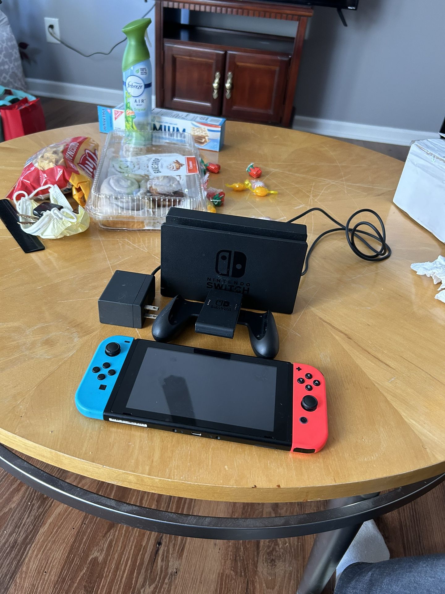 Nintendo Switch Like Brand New Comes With Two Games
