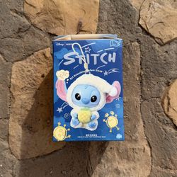 MINISO STITCH EAT SOMETHING BEFORE SLEEP STRAWBERRY CONE