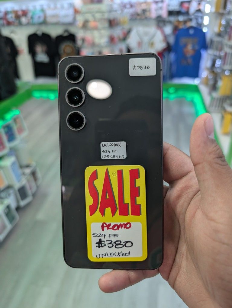 Galaxy S24 FE 128GB Unlocked $80 Down Payment When Financing 