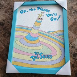  Dr. Seuss “Oh, the Places You’ll Go!” Framed Art 