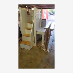 FREE Disassembled Bunk Bed with Staircase - Truck Required