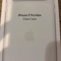 Brand New Clear Case iPhone 17 