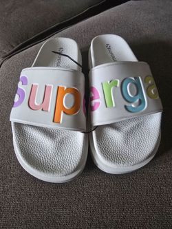 SUPERGA Women's Platform Slides Size 7 New