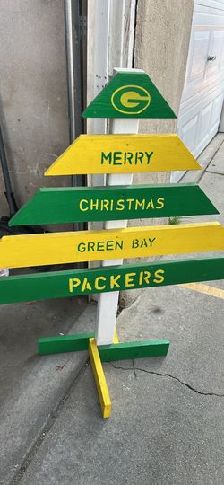 Greenbay packers Christmas tree