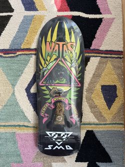 Natas Kaupas Panther Lenticular Skateboard Deck Santa Monica Airlines Brand New