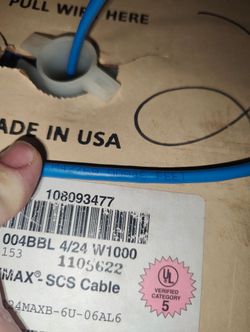Systimax CAT 5 cable (946')