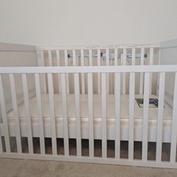 IKEA baby crib and Seally crib mattress in great condition