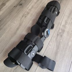 Knee Brace Adjustable DonJoy Knee Orthosis Hinged Post Op Brace ROM Rehabilitation Rehab