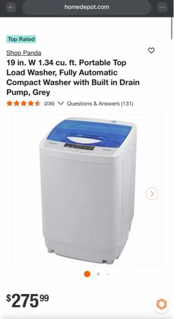 Panda Portable Washing Machine – Like New, Used Only Twice