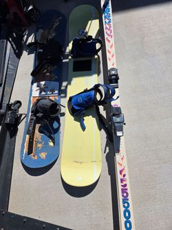 Snow Boards and Skis