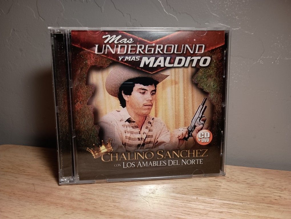 Chalino Sánchez CD Más Underground Y Más Maldito (Con Los Amable Del Norte)