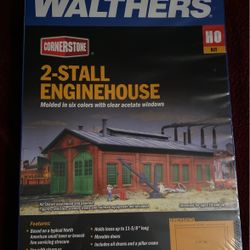 WALTHERS 2- Stall Engine house Structure