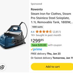 Rowenta Steamer