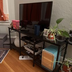 Great Condition Black LED Tv Stand