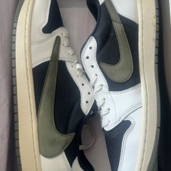Travis Scott Olive (Men's Sz 13) (Women's 14.5)