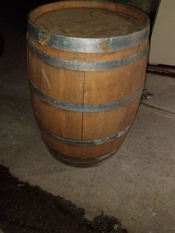 Wooden barrel