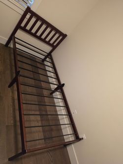 Solid wood Twin XL bed frame