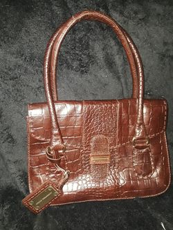 Adolfo Dominquez leather handbag