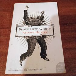 "Brave new world" paperback (book/libro)📚 for adults