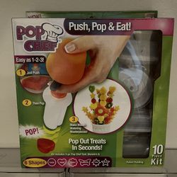 POP CHEF PUSH POP kitchen tool - NEW
